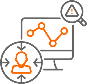 PAM360 icône analyse comportementale utilisateurs privilégiés