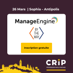 ManageEngine au CRiP Sophia-Antipolis