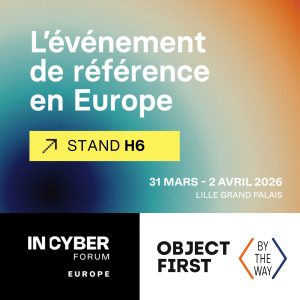 Object First & BY THE WAY au Forum Incyber