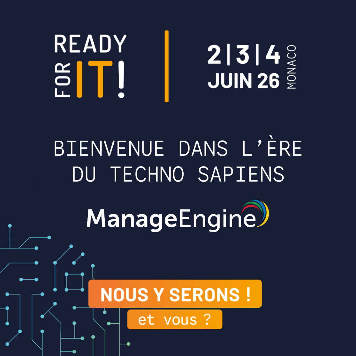 Ready For IT (RFIT) avec ManageEngine
