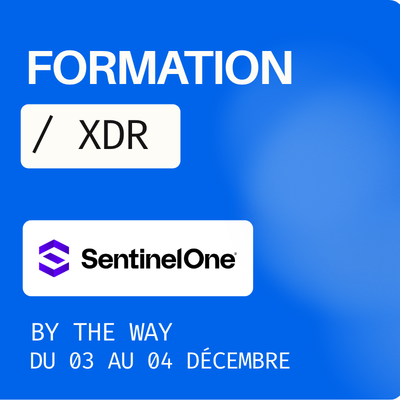 Formation XDR de SentinelOne